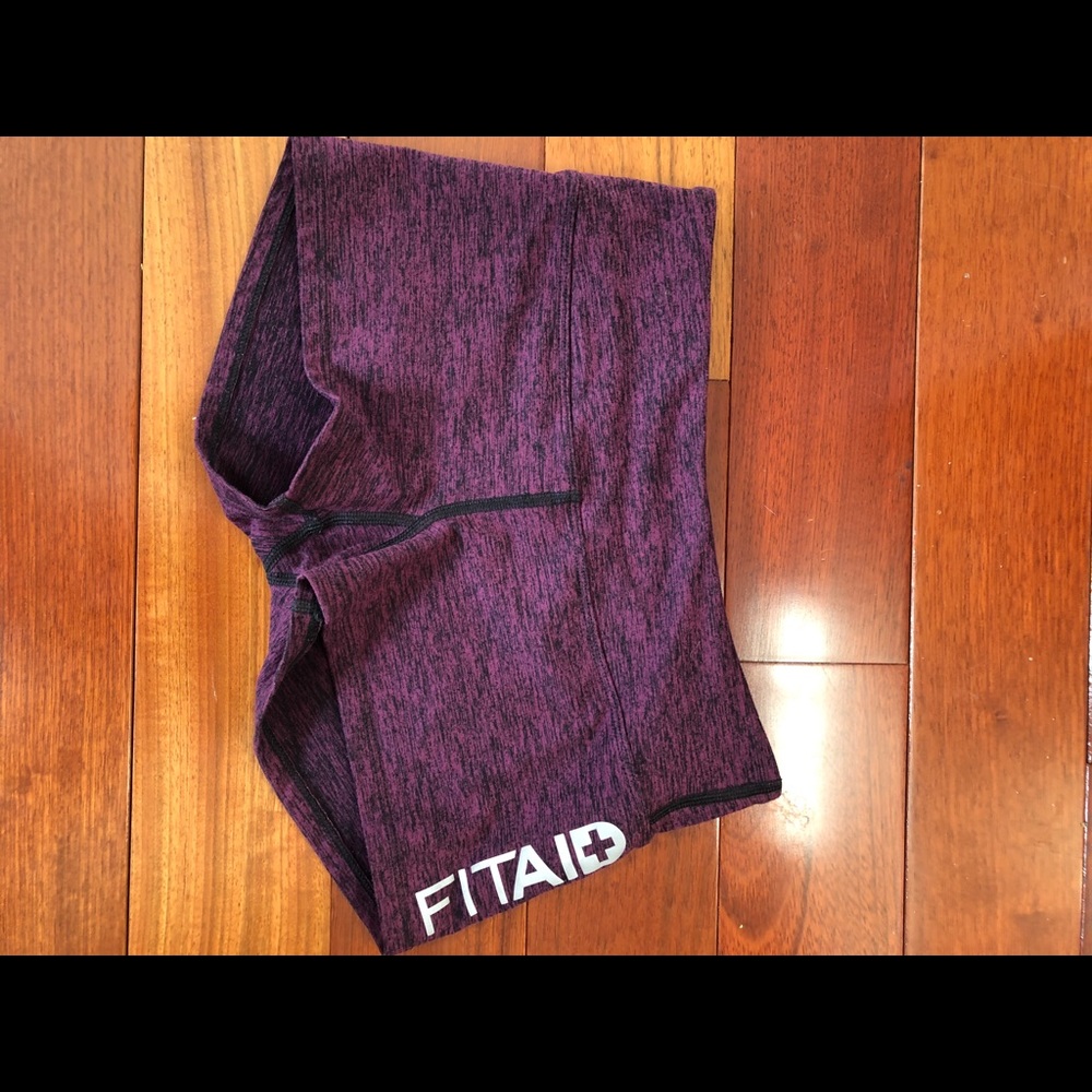 FitAid Purple Shorts